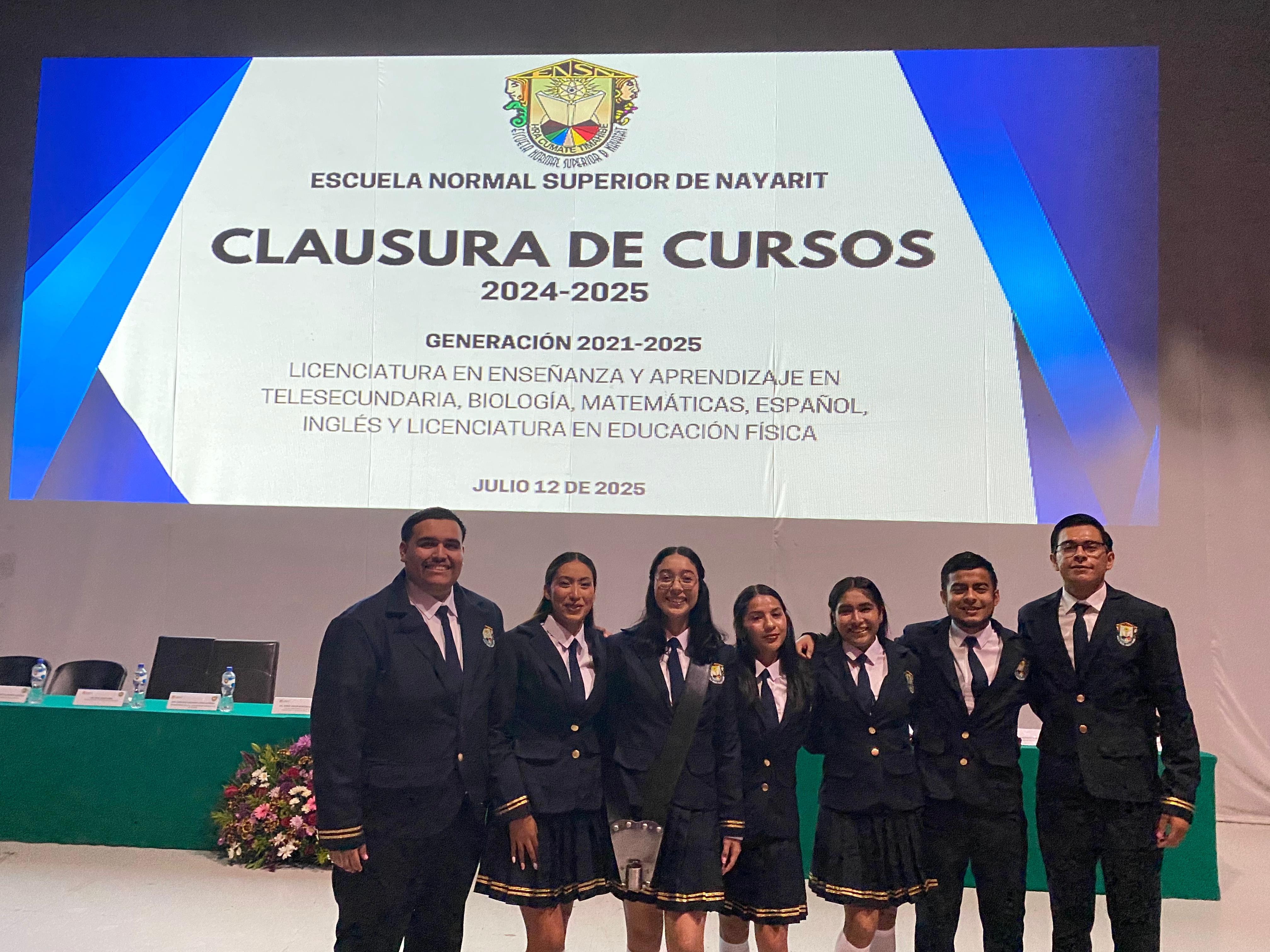 Clausura de cursos 2024-2025